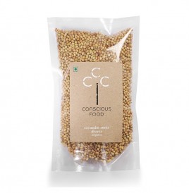 Conscious Food Coriander Seeds Dhania Organic  Pack  100 grams